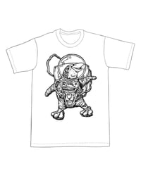 Image 1 of Space Penguin T-shirt (A3)**FREE SHIPPING**