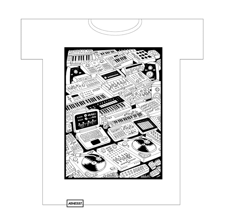 Image of ashes57  t-shirt 014