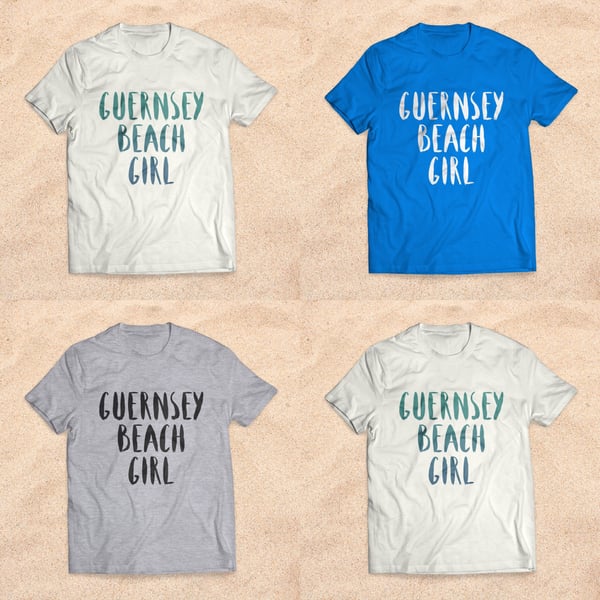 Image of Guernsey Beach Girl T-Shirt