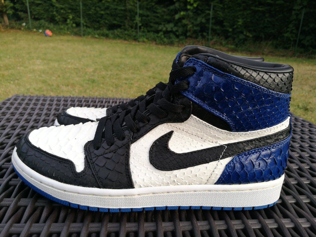Jordan 1 fragment Full Python / Rudboy Market // Custom & Shop
