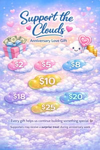 Anniversary Love Gift – Support the Clouds” ☁️