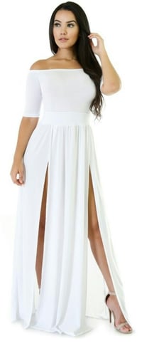 Image 1 of High splits dress