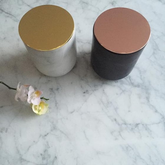 Image of MARBLE CANDLE