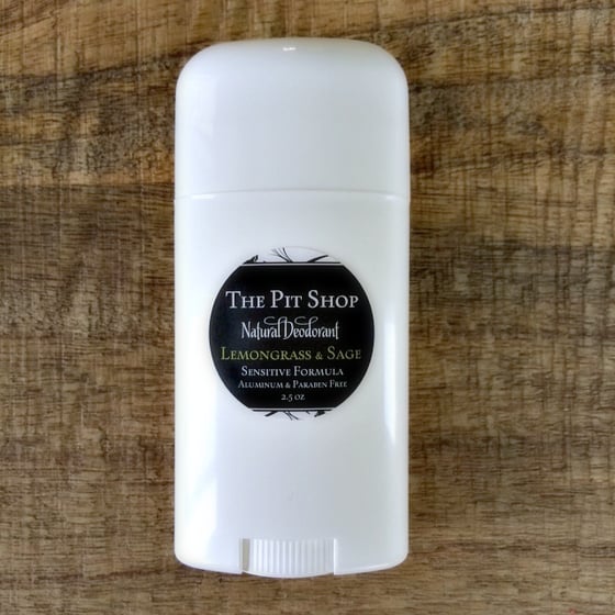 Image of Lemongrass & Sage Sensitive Natural Deodorant 