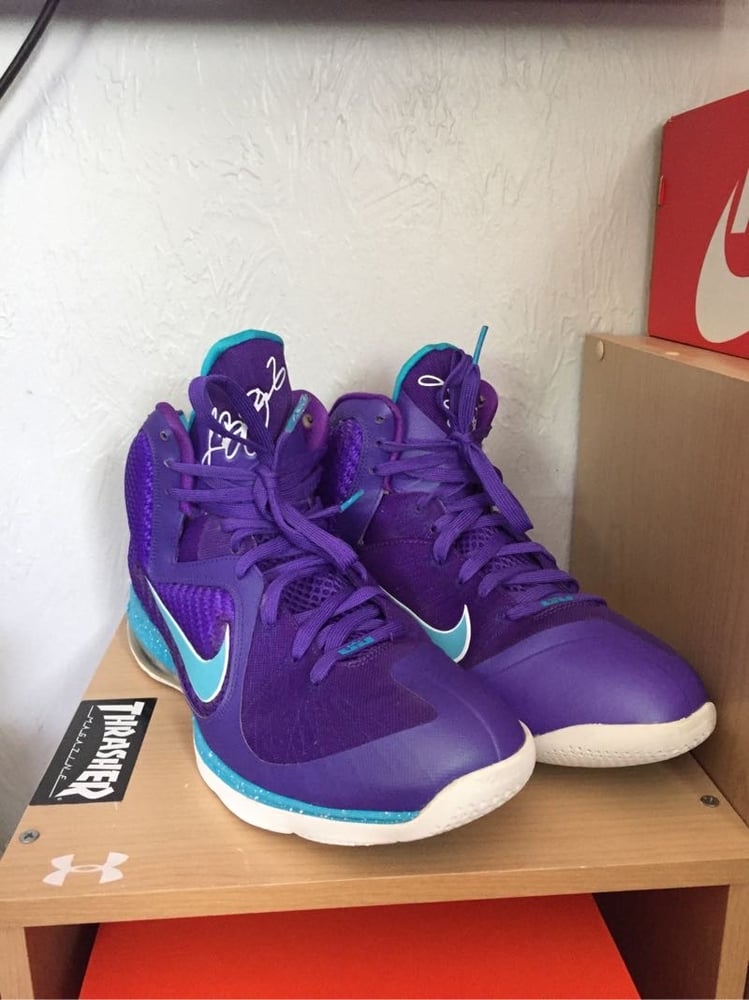 Image of Lebron 9 "Lake Summit/Hornets"