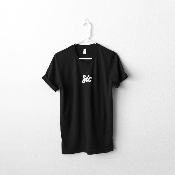 Image of Unisex Black Sic Tee 