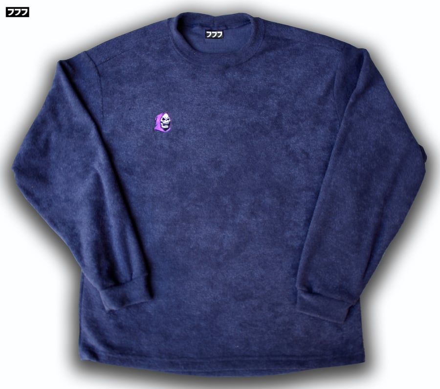 Image of TERRY CLOTH SKELE-TOR SWEATER