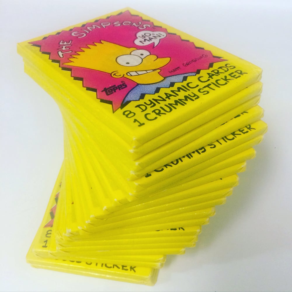 Image of 1990's Sealed Topps Trading Cards