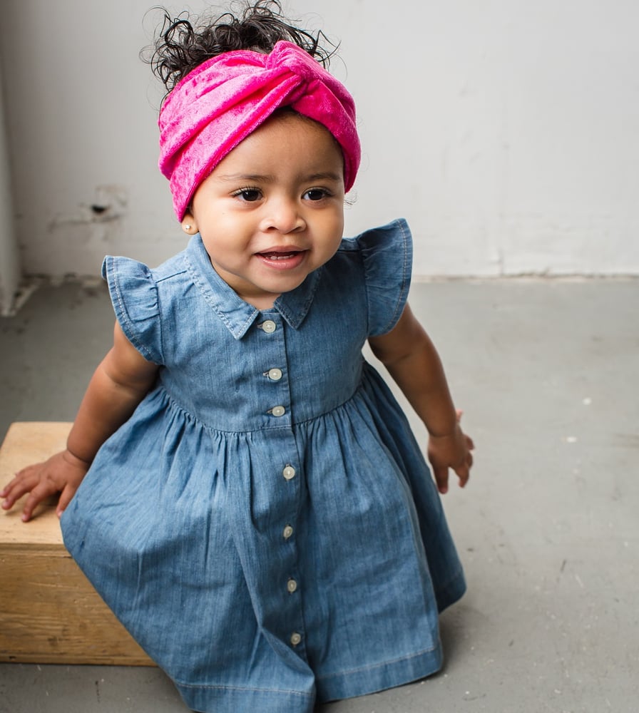 Image of Caroline Turban Twist-Bubble Gum