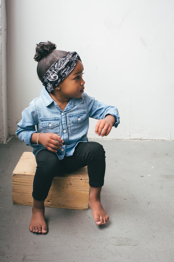 Image of Cody Bandana Twist- Black