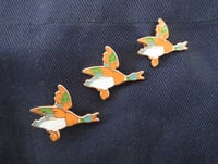 Image 3 of Flying Ducks Lapel Pin Set