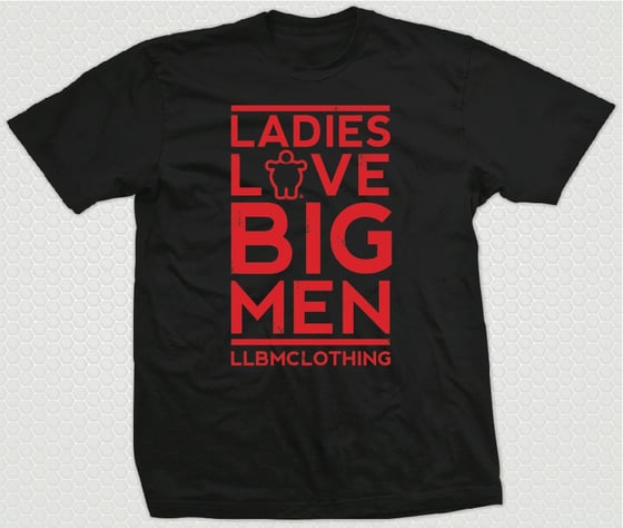 Image of LADIES LOVE BIG MEN RED