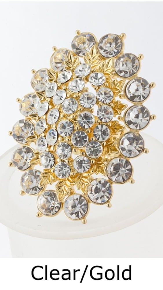 Image of Princess Crystal Cluster Ring