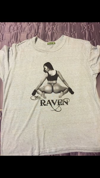 Image of Ms. Raven grey t- shirt