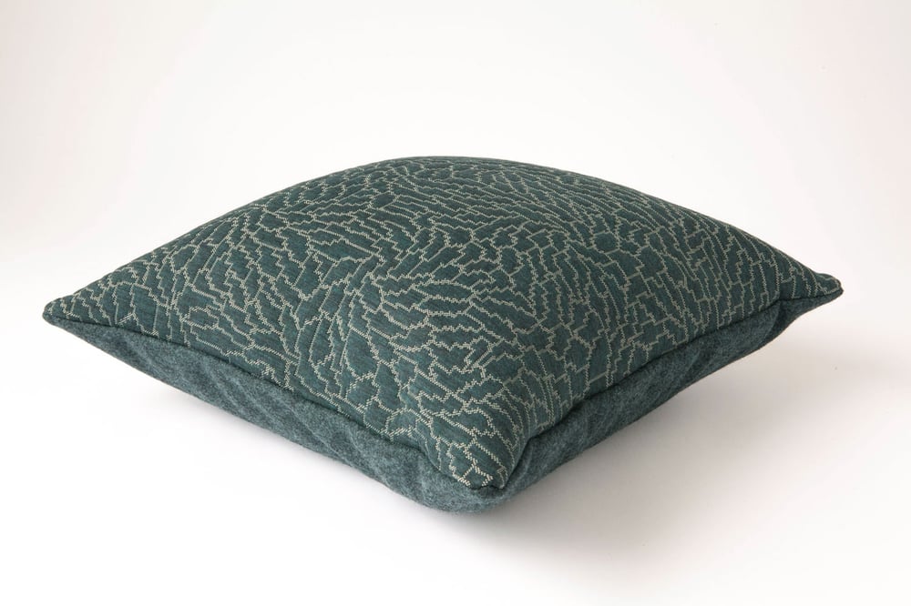 Image of Green Forest Cushion Cover - Square
