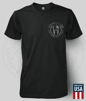 Image of MOLAN LABE "SPARTAN HELMET" T-SHIRT