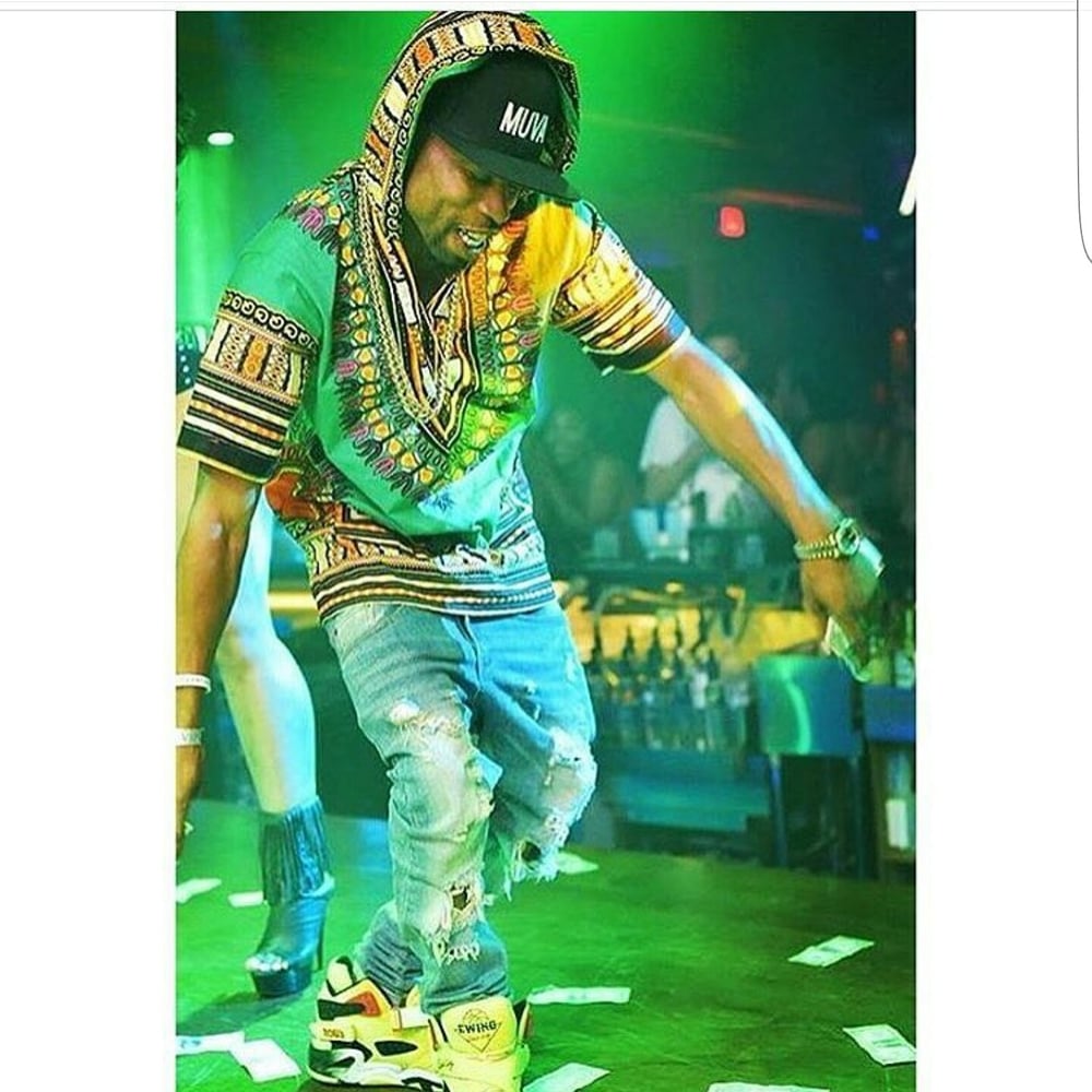 Image of Men's Hooded Dashiki