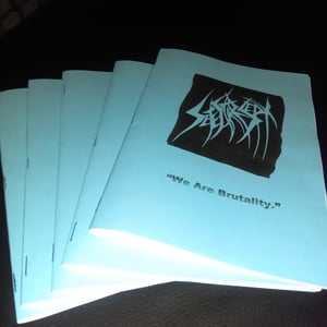 Image of Sete Star Sept - "WE ARE BRUTALITY" zine