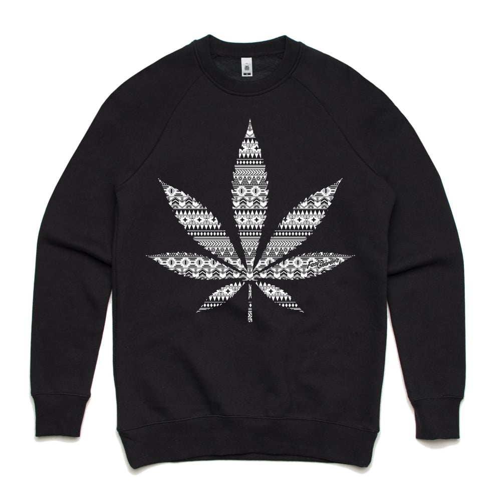 Image of Aztec Crew Neck Sweater - Unisex