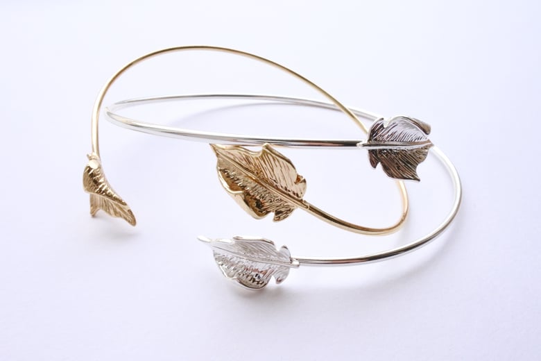 Image of Double Leaf Bracelet