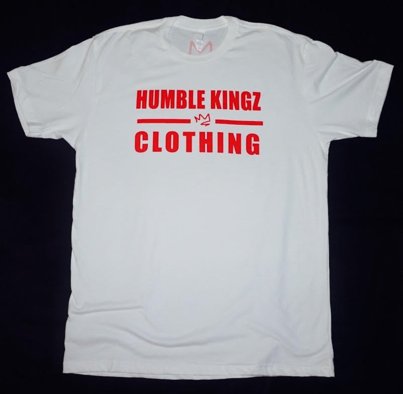 Image of Humble Kingz Red/White T-shirt