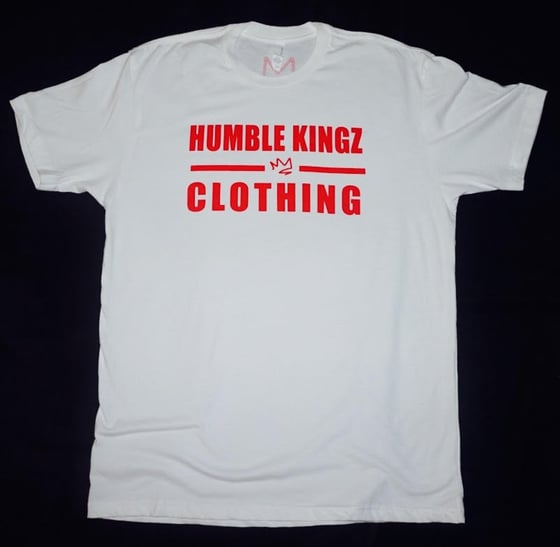 Image of Humble Kingz Red/White T-shirt