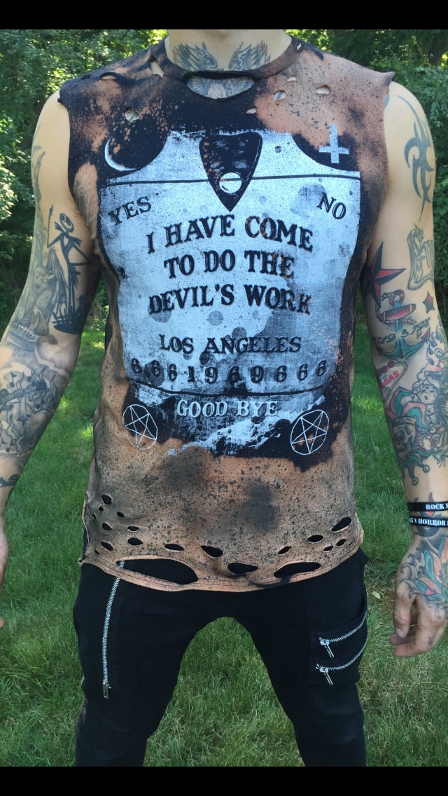 Image of The Devil's Work - Burnt Up Tee