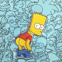 Image 1 of K M A - Simpsons Print