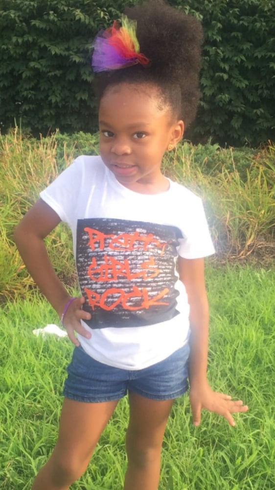 Image of Pretty Girls Rock Graffiti Tee