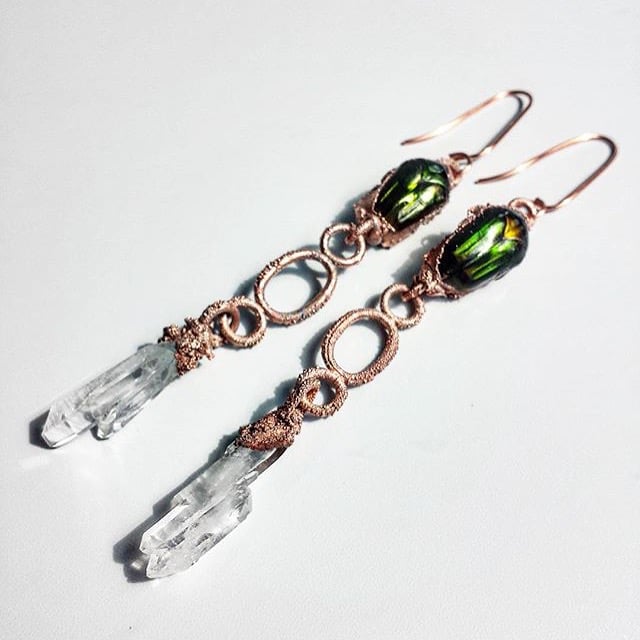 Image of Special Order * Cosmic Guide Earrings