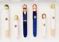 Image 3 of Wedding Peg Portrait