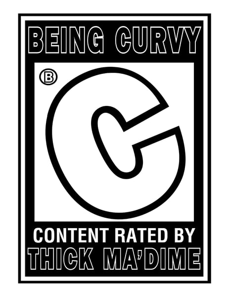 Image of Rated Curvy T-shirt