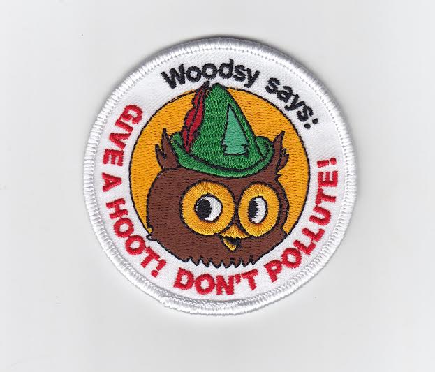 Woodsy Owl patch | Falls Creek Outfitters