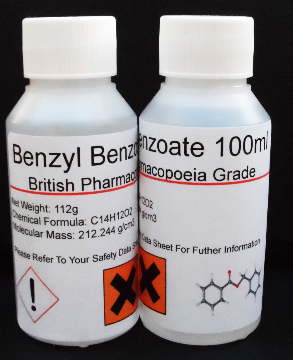 Image of Benzyl Benzoate 99.9% Pharmaceutical BP Grade 