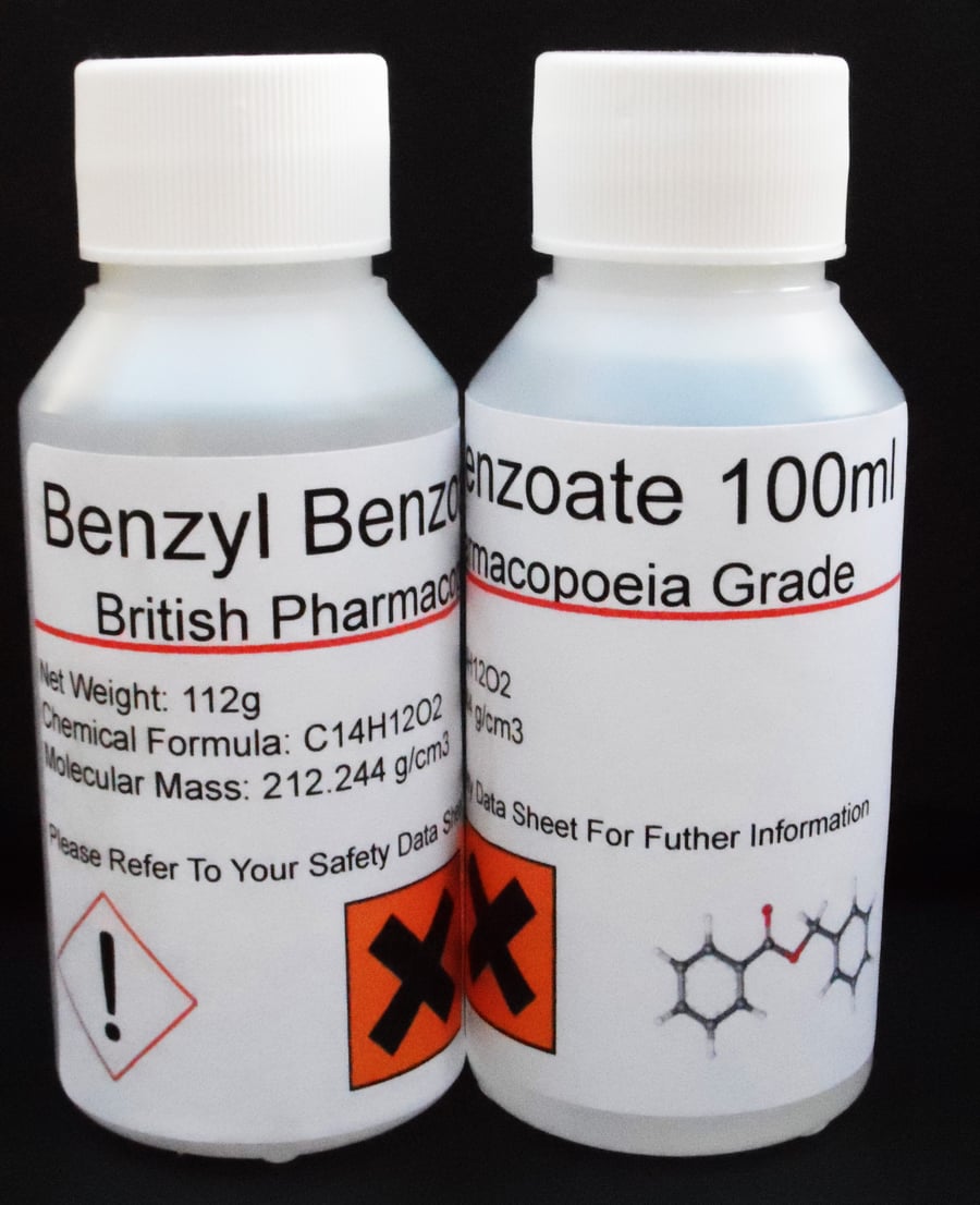 Image of Benzyl Benzoate 99.9% Pharmaceutical BP Grade 