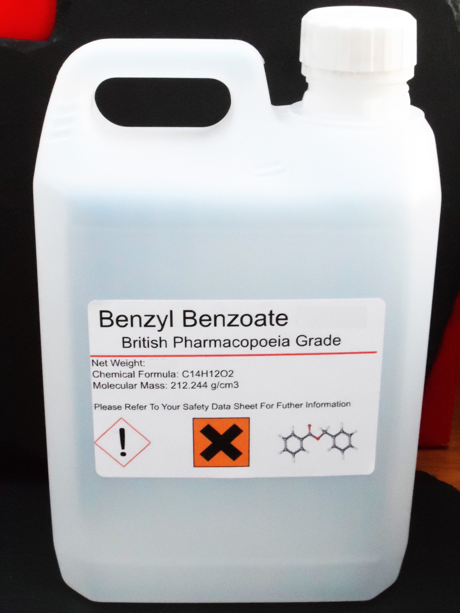 Image of Benzyl Benzoate 99.9% Pharmaceutical BP Grade 