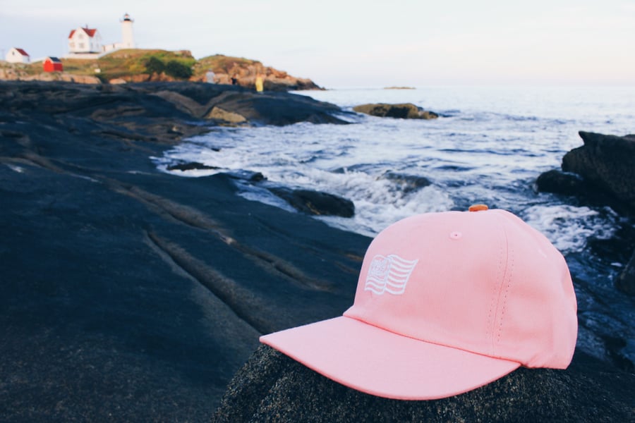 Image of Pink Flag "Dadcap"