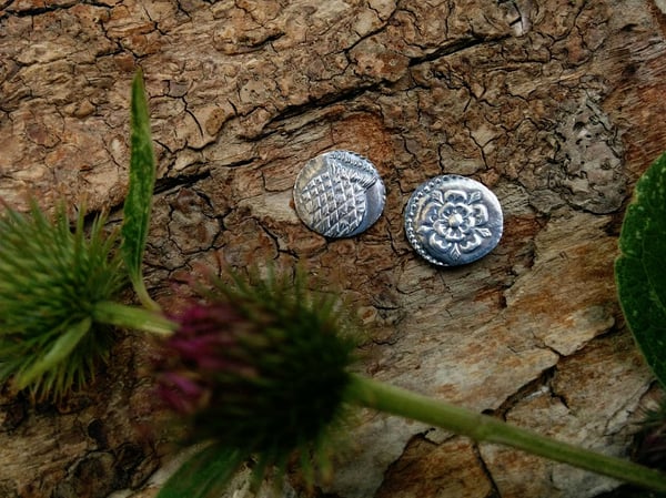 Image of James I Tudor Rose & Thistle Halfpenny