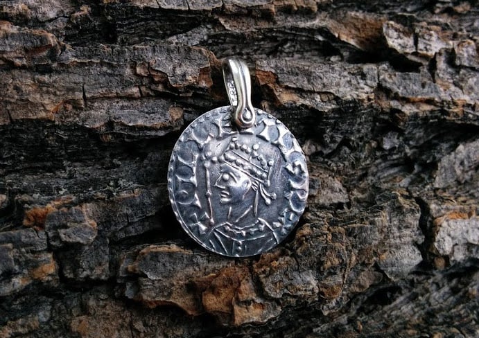 Image of William I The Conqueror 1066 Penny Pendant