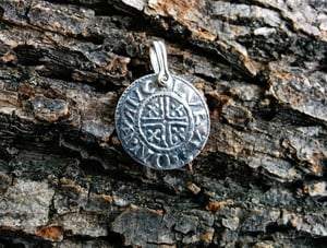 Image of John I ‘Magna Carta’ & ‘Robin Hood’ Coin Pendant