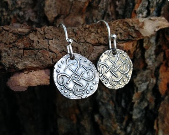 Image of Celtic Knots of East Anglia Earrings