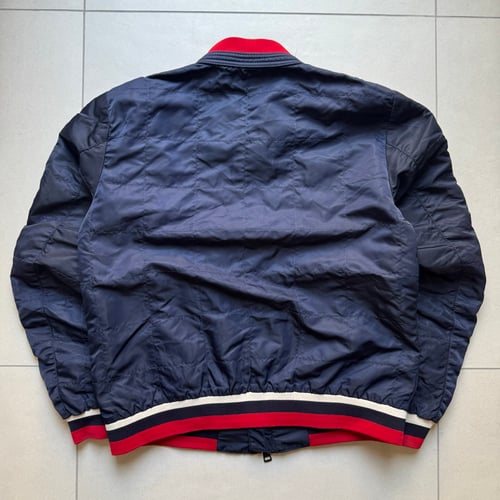 Image of Moncler Nylon Biker Jacket, Size Medium