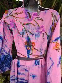 Image 12 of Athena Maxi Skirt /Top Set - waist 40 inches not tied pink-