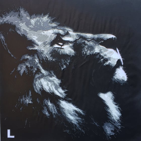 Image of Lion - Stencil stack