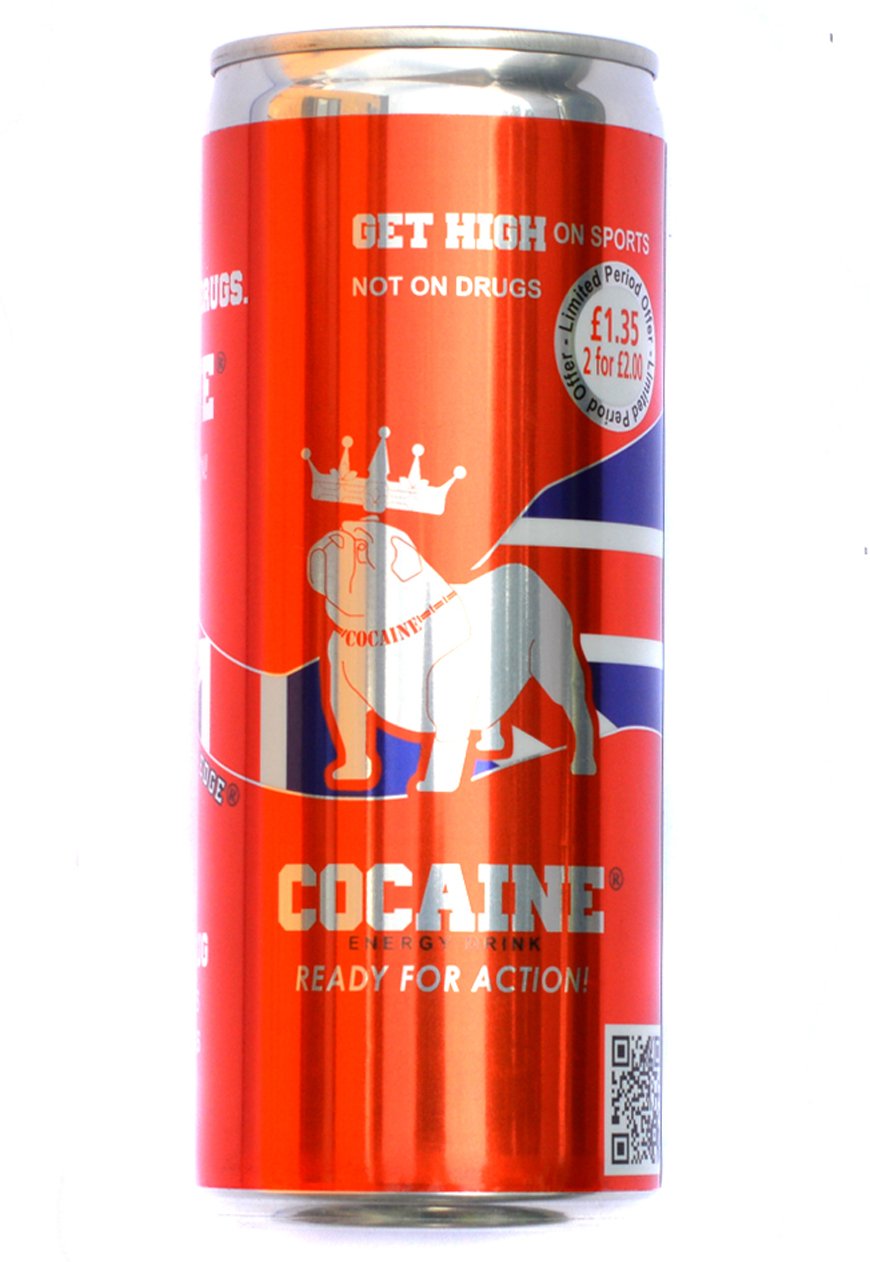 Cocaine Energy Drink Official 250ml Slim Can 