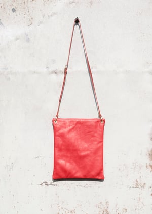 Image of Leather Shoulder Bag (A4) 