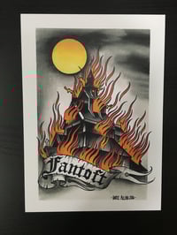 Image 2 of Set of burning churches.