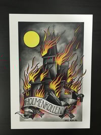 Image 4 of Set of burning churches.