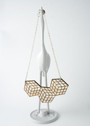 Image of Cube Necklace Medium