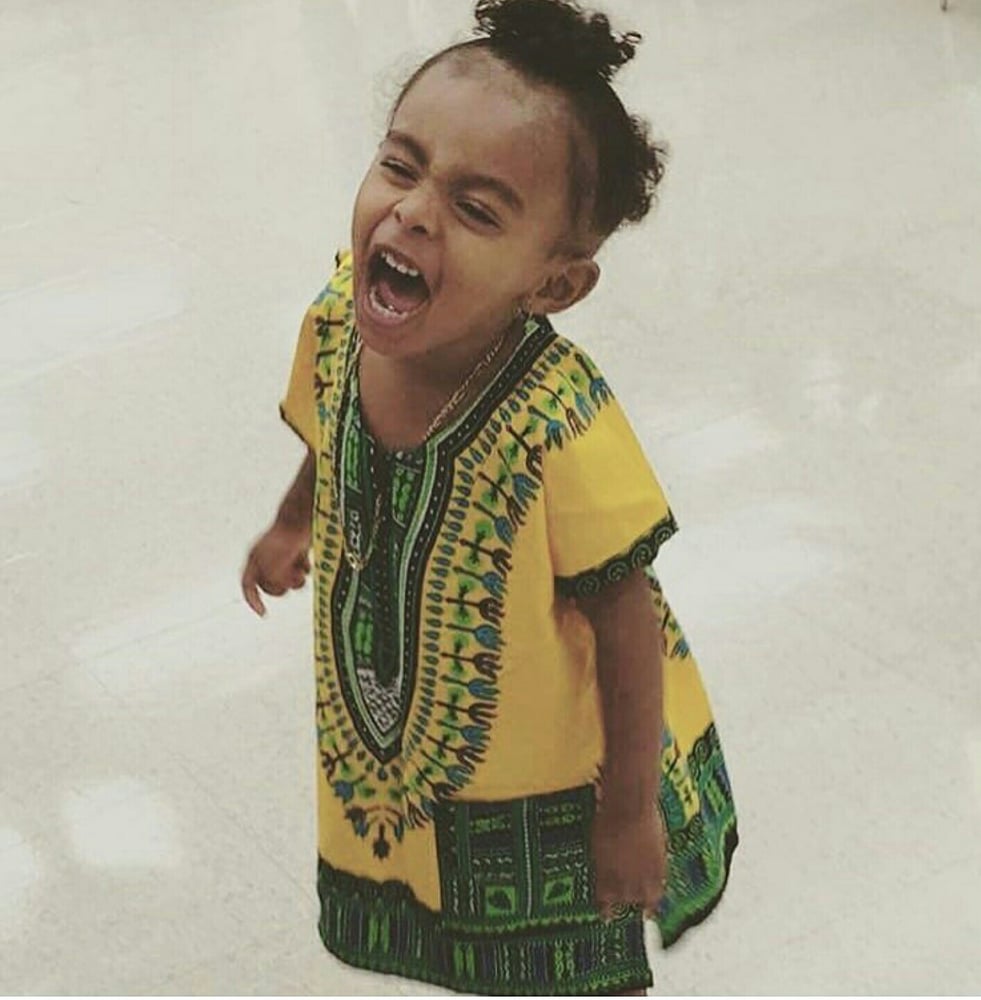 Image of Unisex Kids Dashiki
